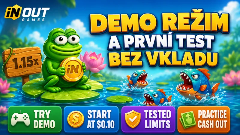 Demo režim a první test bez vkladu