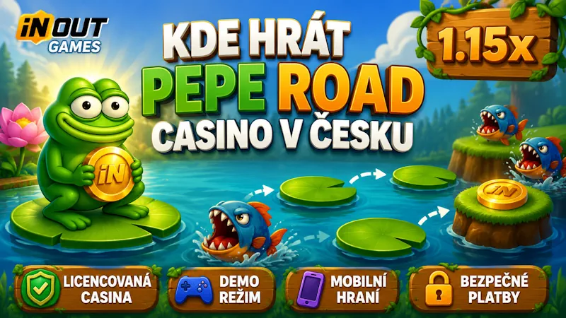 Kde hrát pepe road casino v Česku